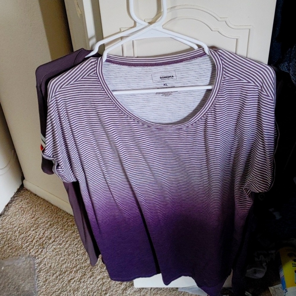 Sonoma ombre purple top